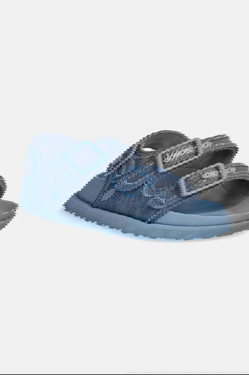 Tenisky a topánky Birkenstock Birkenstock 1774 Milano Stone Washed Denim Sandals Modrá | 1028720, 0
