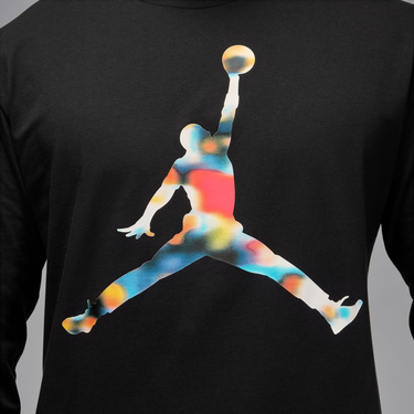 Tričko Jordan Jordan Flight Graphic Long-Sleeve Crewneck T-Shirt Čierna | IM6511-010, 2