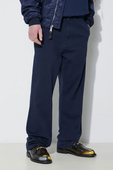 Nohavice Alpha Industries Chino Trousers Modrá | 146203, 0
