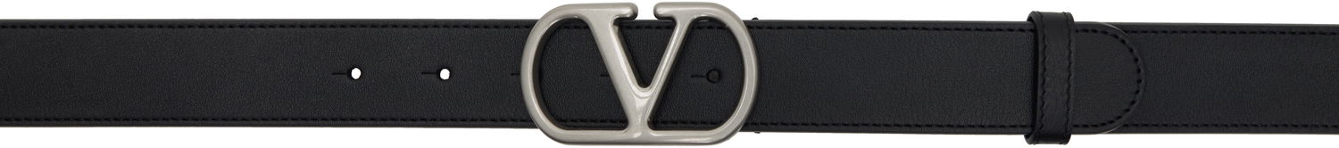 Opasok Valentino Valentino Garavani VLogo Signature Belt Čierna | 6Y2T0SE1UMS, 0