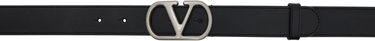 Opasok Valentino Valentino Garavani VLogo Signature Belt Čierna | 6Y2T0SE1UMS, 0
