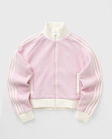 Bunda adidas Originals Velour Knit Full-Zip Track Top Ružová | KS7780, 0