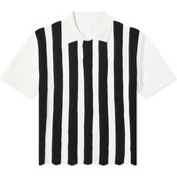 Polo tričko Jacquemus Ola Stripe Knit Biela | 23H236KN272-2320-090, 1