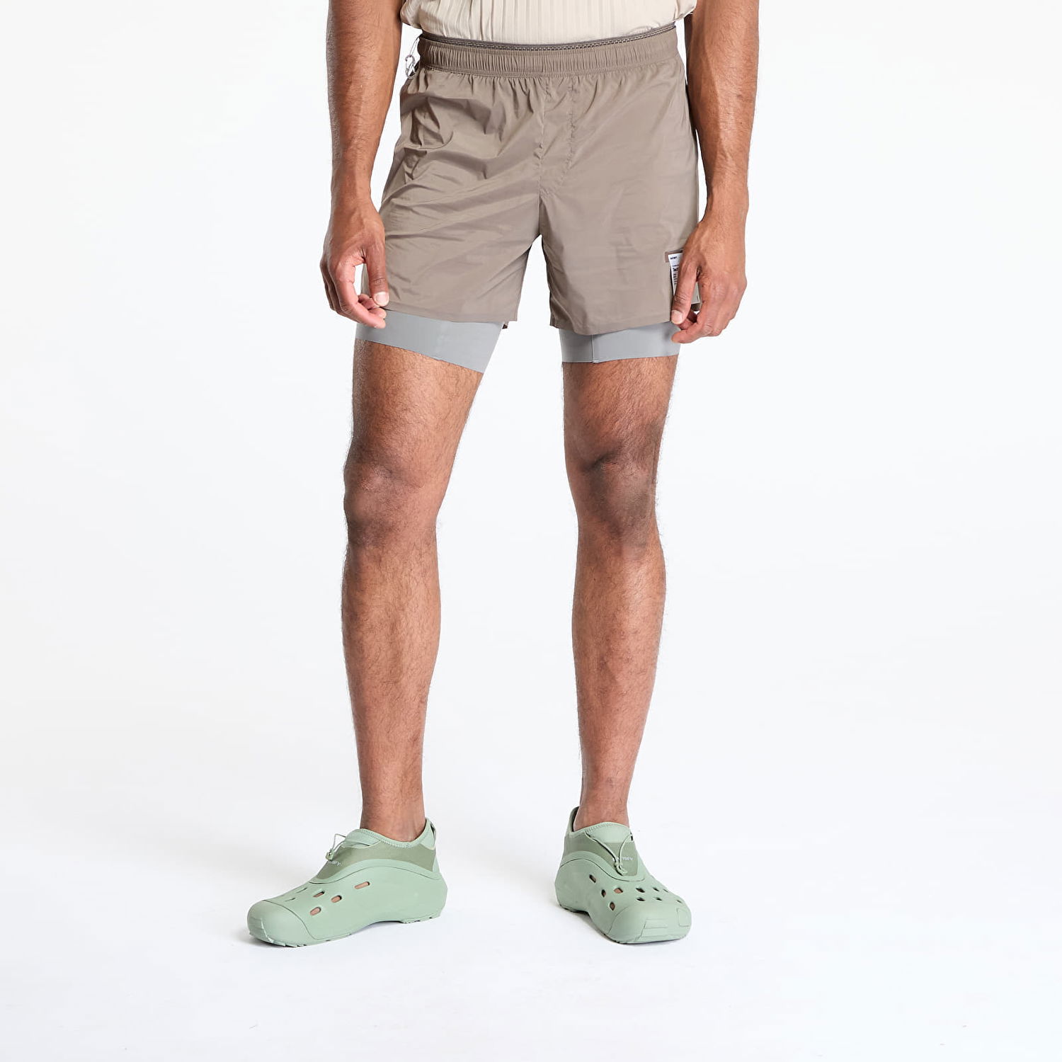 Šortky Satisfy Satisfy TechSilk 8 Shorts Šedá | 12002-FA, 0