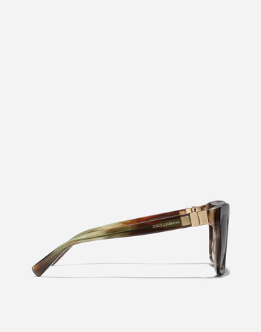 Slnečné okuliare Dolce & Gabbana Dolce & Gabbana DG Hinge Square Sunglasses Hnedá | VG4498VP62L9V000, 3