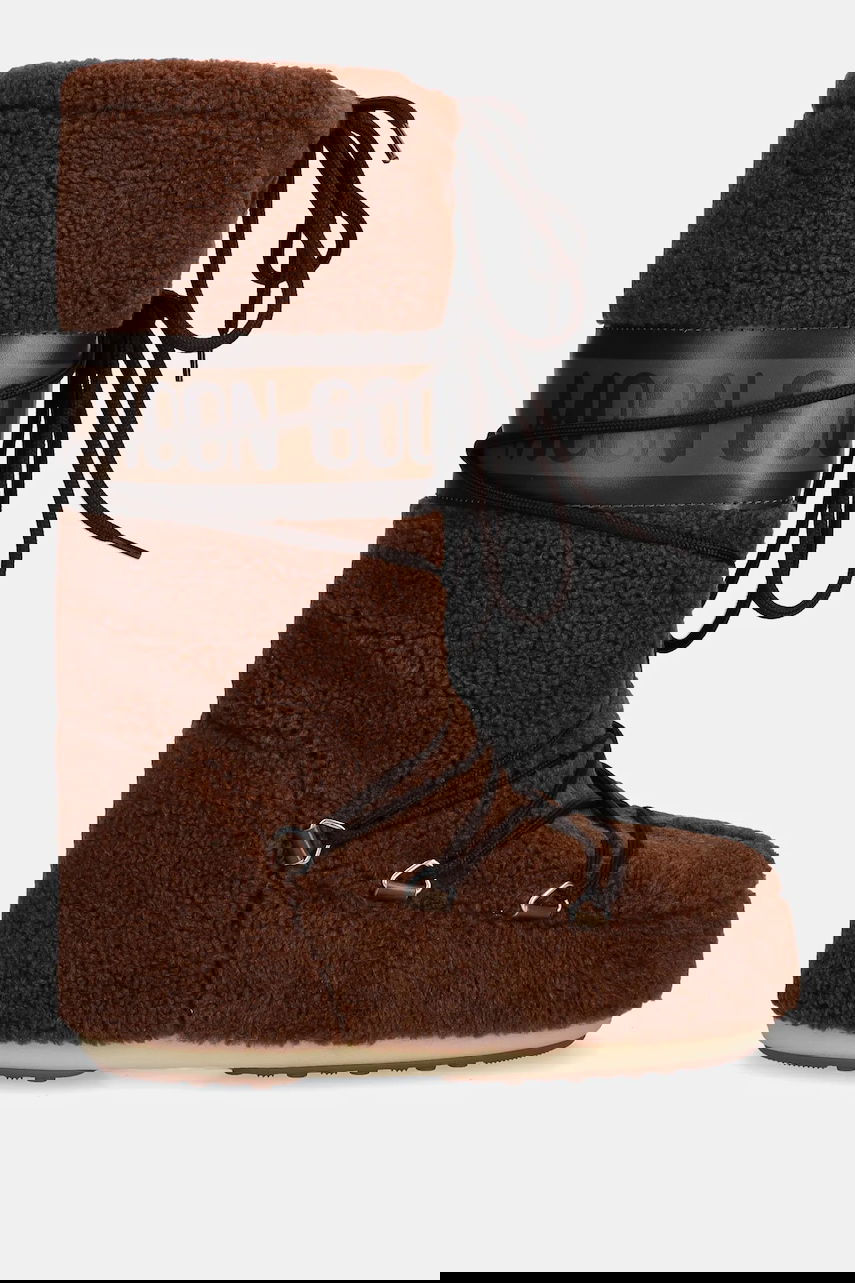 Tenisky a topánky Moon Boot MB ICON FLEECE Teddy Boots Hnedá | 80D1403080.M004, 1