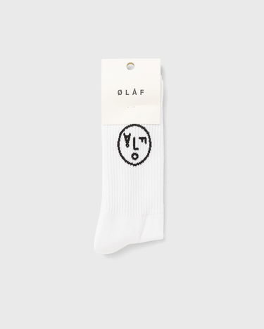 Ponožky ØLÅF Olaf Face Socks Biela | A990808, 1