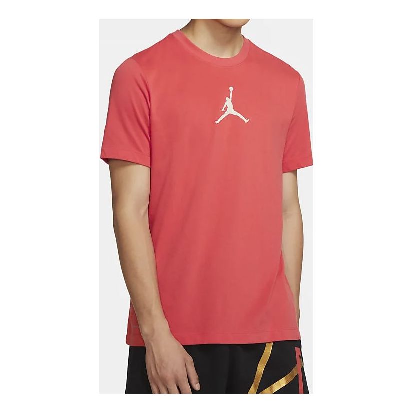 Tričko Jordan Air Jordan Jumpman Short Sleeve Crew T-Shirt Červená | CW5191-631