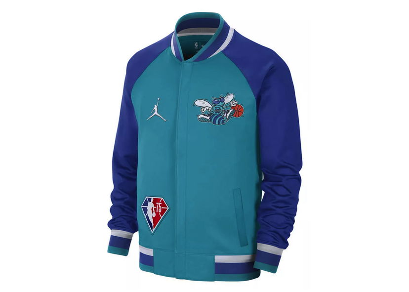 Bomber bunda Jordan City Edition Basketball Jacket Modrá | DB2441-415