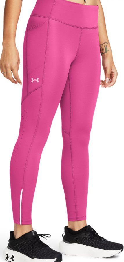 Ponožky Under Armour UA Fly Fast Ankle Tights Ružová | 1369771-686
