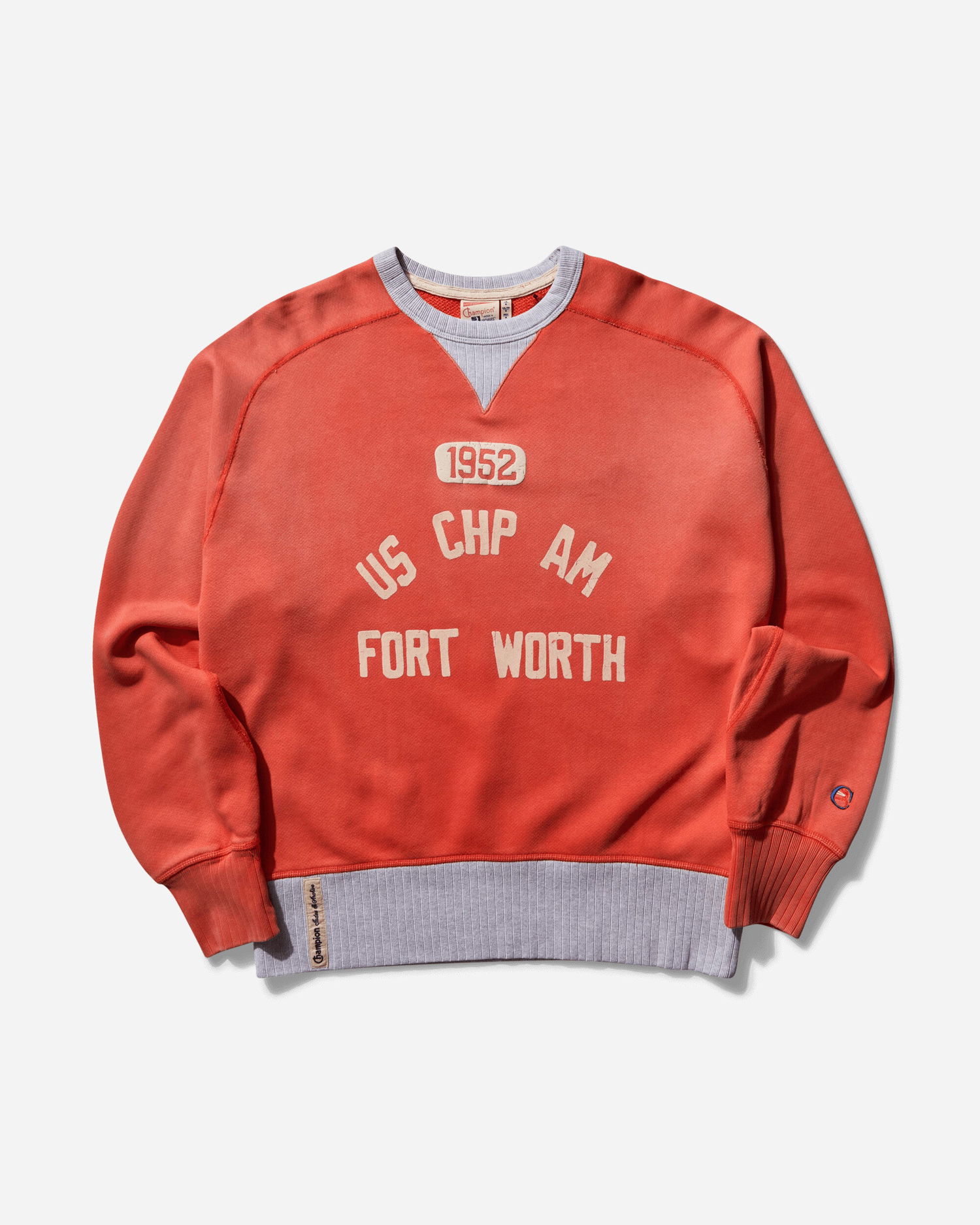Sveter Champion 50s Saddle Crewneck Sweatshirt Oranžová | 221095 OS062, 0