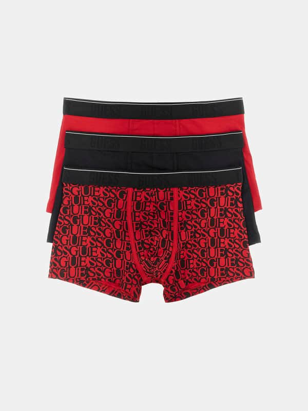 Logo Elasticated Waistband Boxer Trunk Set