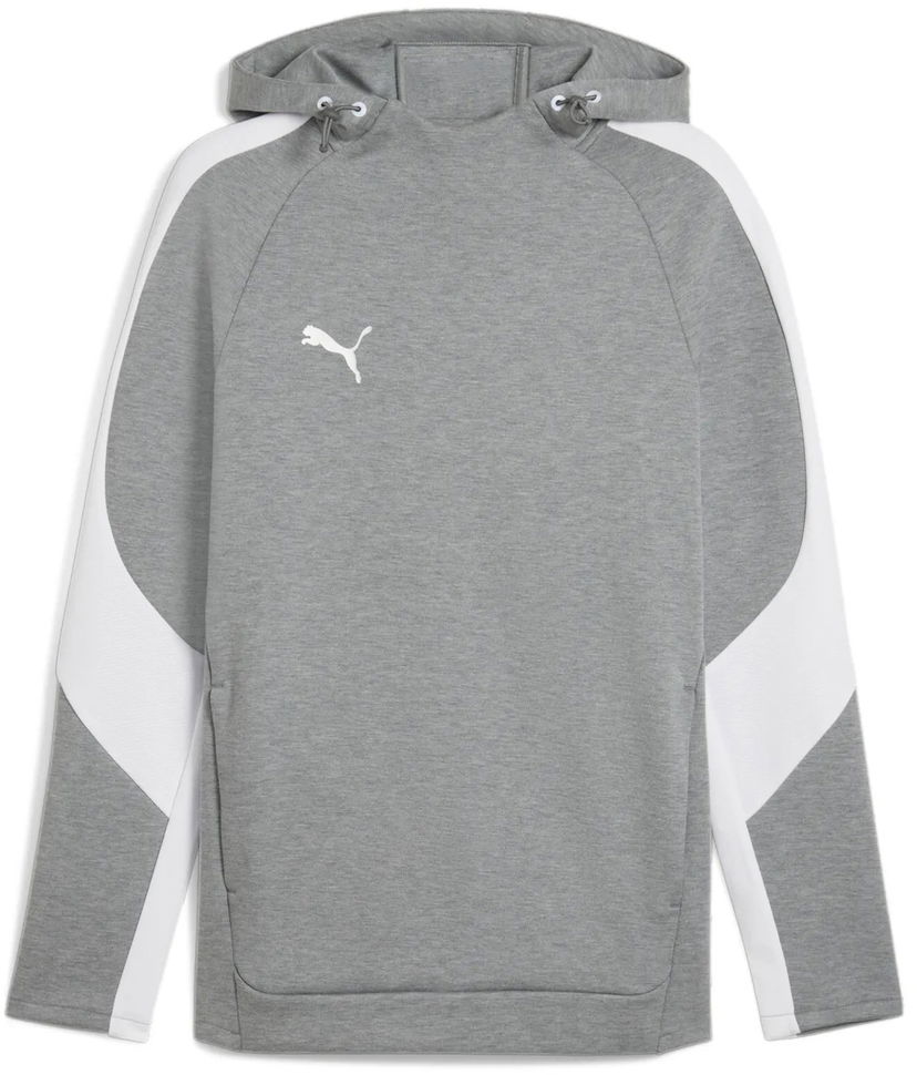 Mikina Puma Puma teamEVOSTRIPE Hoodie Šedá | 659954-33