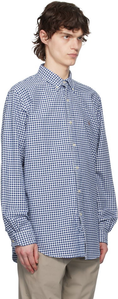 Košeľa Polo by Ralph Lauren Ralph Lauren Classic Fit Gingham Oxford Shirt Modrá | 710548535007, 1