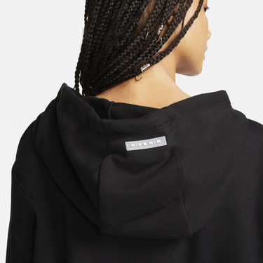 Mikina Nike Air Fleece Cropped Hoodie Čierna | DV8048-010, 1