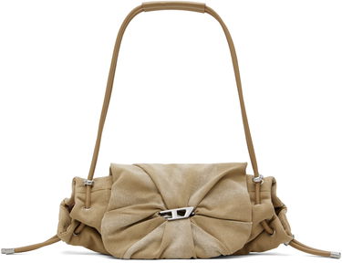 Kabelka Diesel Diesel Scrunch-D Shoulder Bag Béžová | X10331 PR555, 0