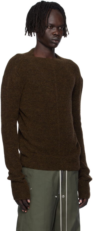 Sveter Rick Owens Rick Owens Headon Pull Sweater Čierna | RU02E1690 KWP, 4