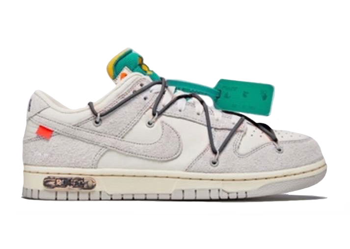 Tenisky a topánky Nike Dunk Low Off-White Lot 20 Šedá | DJ0950-115, 0