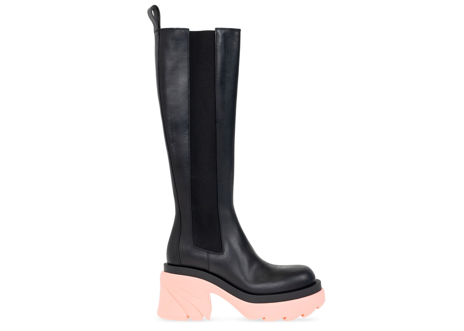 Tenisky a topánky Bottega Veneta Leather Heel Boots Čierna | 667149VBS501475, 0