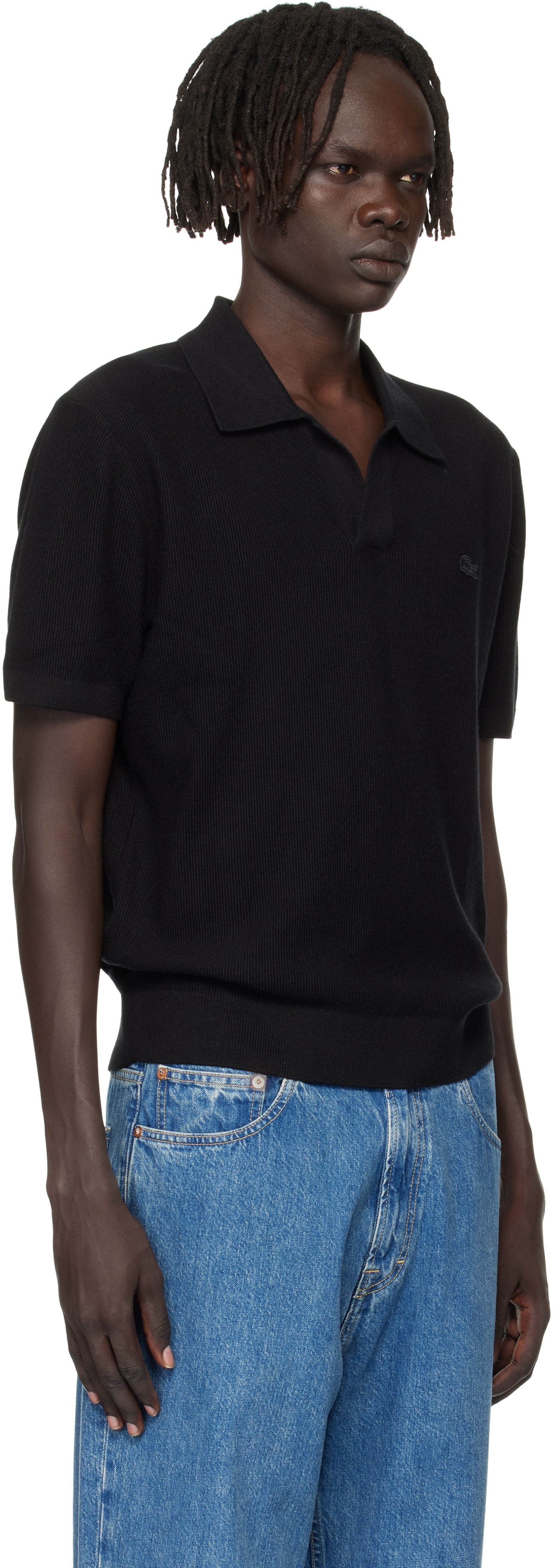 Polo tričko Lacoste Lacoste Open Collar Polo Čierna | AH5186_031, 1