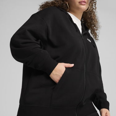 Mikina Puma ESS Small No. 1 Logo Comfort Full Zip Hoodie Čierna | 682410_01, 4