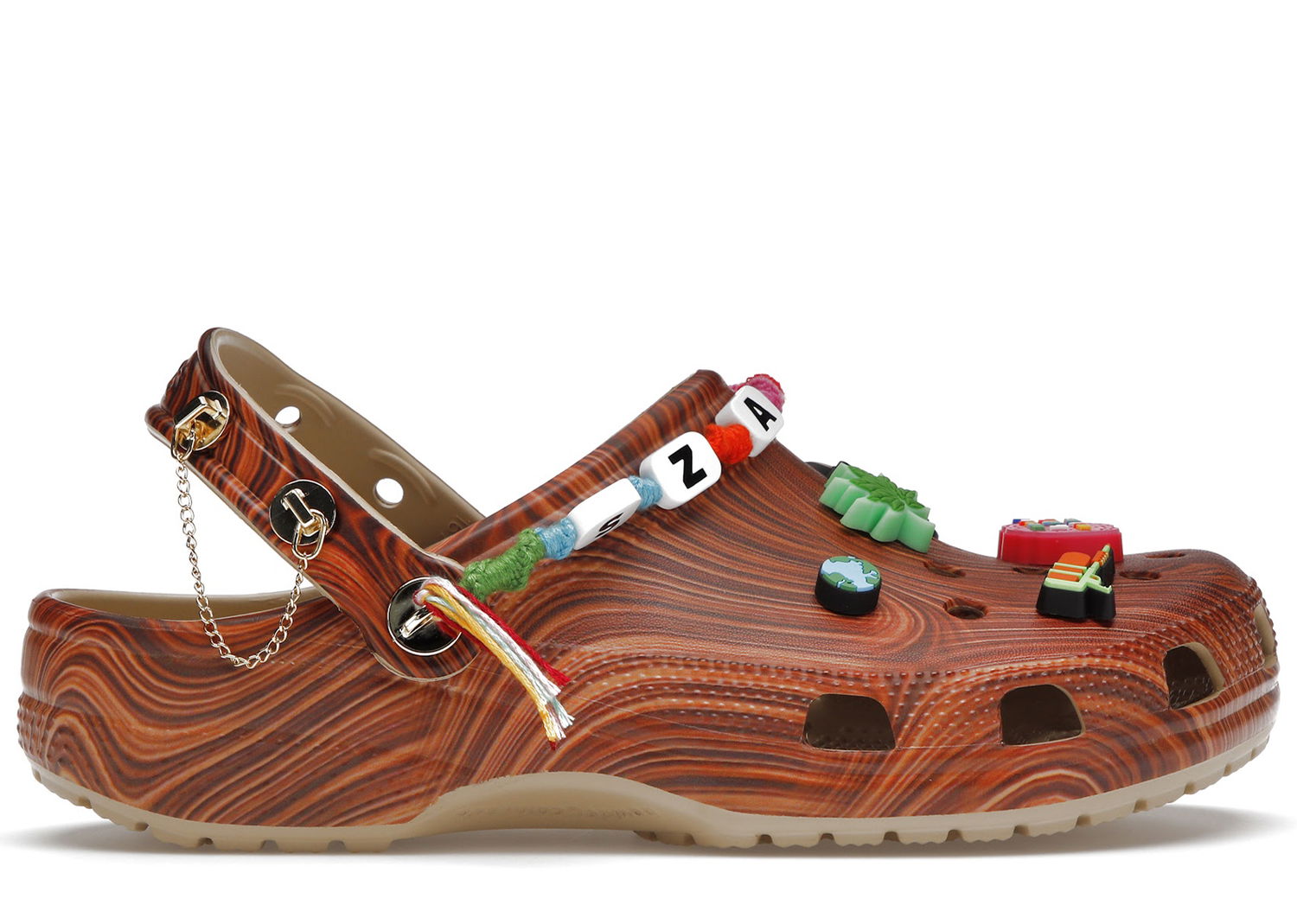 Tenisky a topánky Crocs Classic Clog SZA Wood Grain Hnedá | 207390-90H, 0