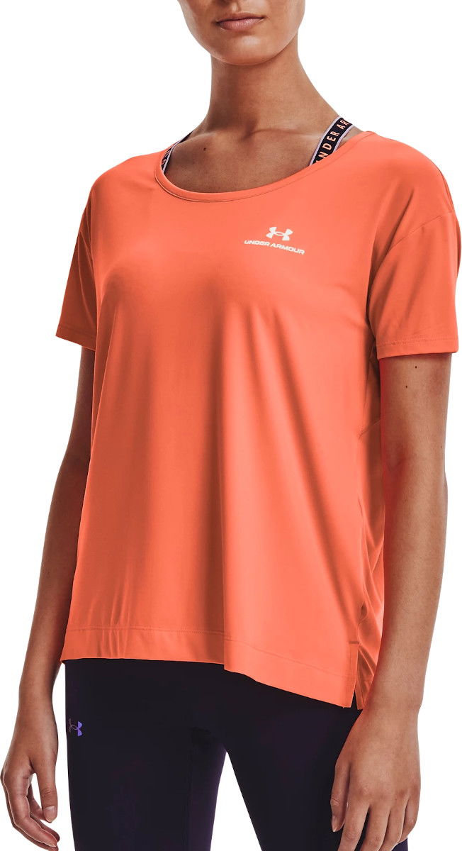 Tričko Under Armour Rush Energy Short Sleeve T-Shirt Oranžová | 1365683-824, 0
