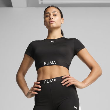Crop Top Puma STRONG Crop Top Čierna | 526805_01, 0