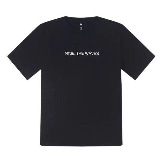 Tričko Converse Summer Verbiage Graphic T-Shirt Čierna | 10027218-A03