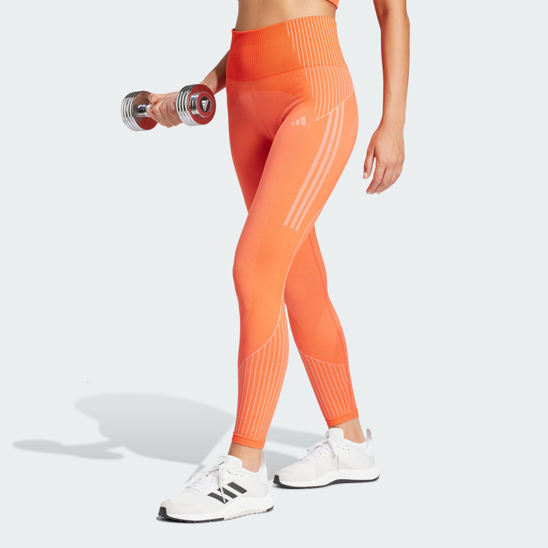 Legíny adidas Originals Seamless Branded 7/8 Oranžová | IA1942, 0