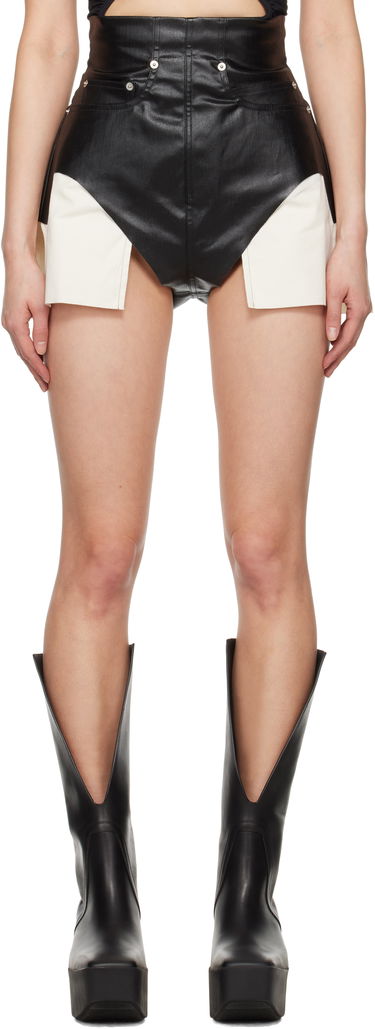 Šortky Rick Owens Rick Owens Hollywood Dirt Cutoff Denim Shorts Čierna | RP01E7310 SCT, 0