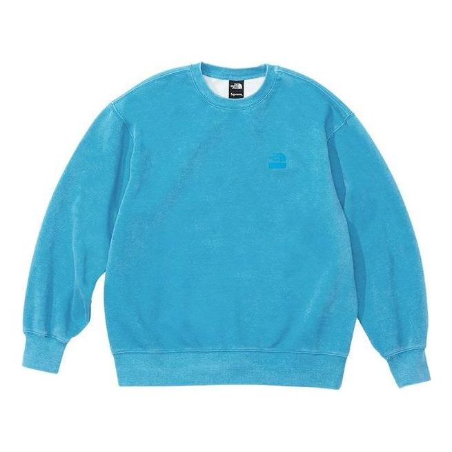 Sveter Supreme Supreme x The North Face Pigment Printed Crewneck Modrá | SUP-SS21-741, 0