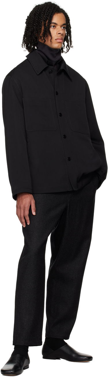 Košeľa LEMAIRE Lemaire Wadded Facing Jacket Čierna | OW1097 LF1317, 3