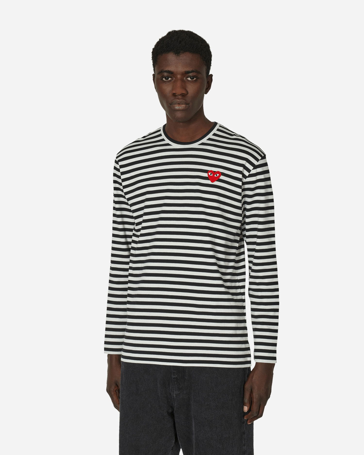 Tričko Comme des Garçons PLAY Striped T-Shirt Rôznofarebný | P1T164 1, 1
