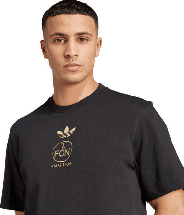 Tričko adidas Originals 1. FC Nürnberg 125th Anniversary T-Shirt Čierna | 6fcnjf0608, 3