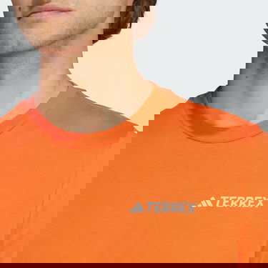 Tričko adidas Performance Terrex Graphic MTN 2.0 Tee Oranžová | IL5067, 5