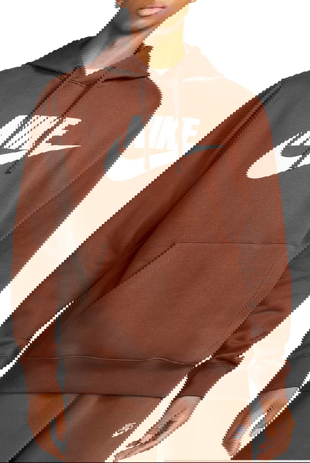 Mikina Nike Sportswear Fleece Club Hoodie Hnedá | bv2973-259, 0