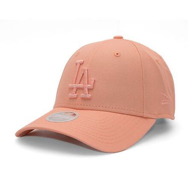 Šiltovka New Era 9FORTY Womens MLB League Essential Los Angeles Dodgers Pale Orange One Size Béžová | 60435228, 0