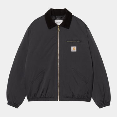 Bunda Carhartt WIP Reggie Jacket stone washed Čierna | A252003_9, 0