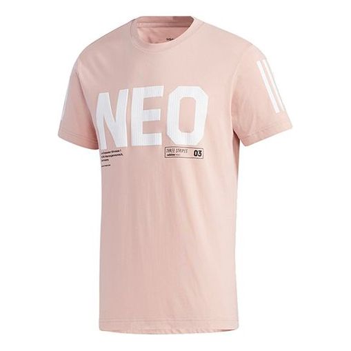 Tričko adidas Originals NEO 3 Sports Short Sleeve T-Shirt Ružová | GP5732