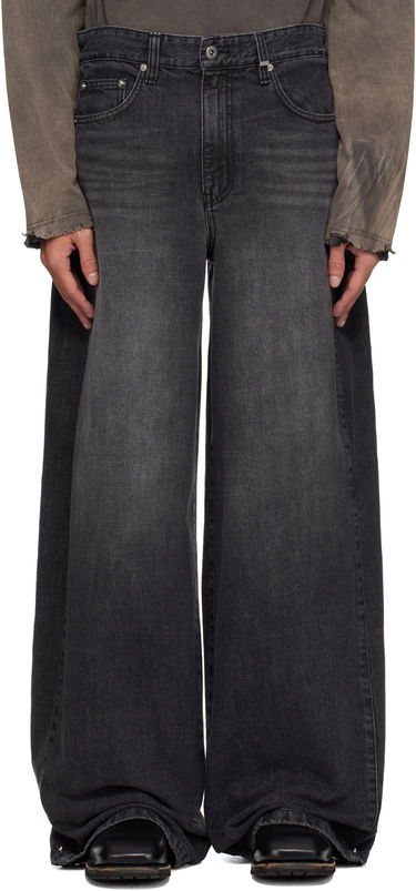 Džínsy We11done We11done Tuck Detail Jeans Čierna | WD-DP1-25-358-M-BK, 0