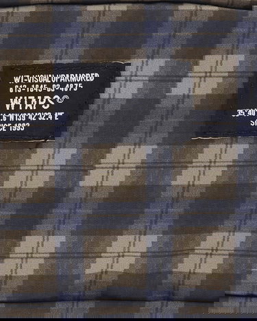 Batohy a tašky WTAPS Standard Supply Plaid Square Pouch S Rôznofarebný | 252EG58D-CG02 BEIGE, 4