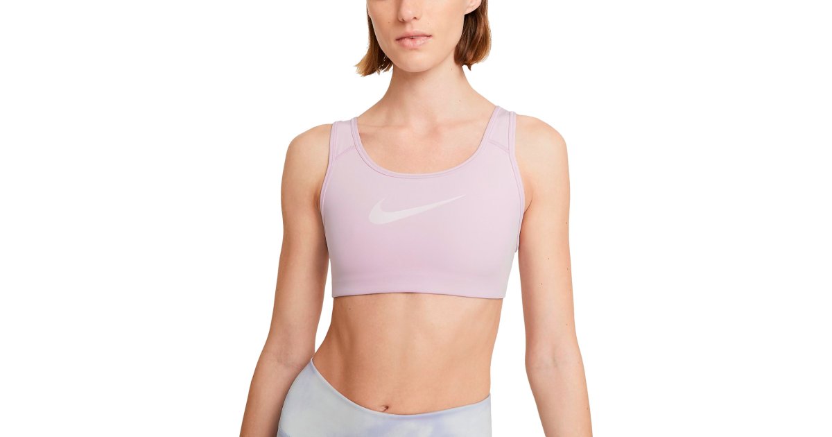 Swoosh Icon Clash Bra