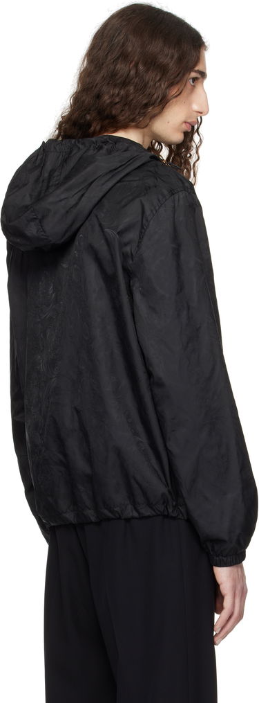 Vetrovka Versace Versace Barocco Jacquard Windbreaker Jacket Čierna | 1019895_1A15005, 2