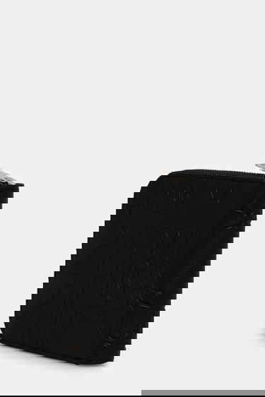 Peňaženka Carhartt WIP Embossed Camo Duck Zip-Around Wallet Čierna | I035402-00E.XX, 3