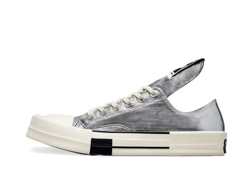 Limitované edície Converse Rick Owens x Chuck 70 Lo "Silver" Metalická | A01292C