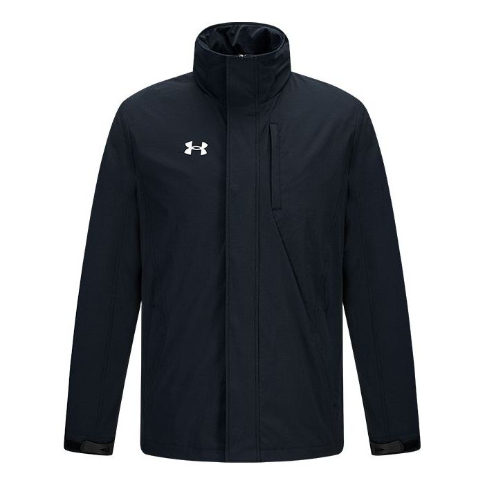 Vetrovka Under Armour Men's Windproof Hooded Training Jacket Čierna | 21600409-001, 0