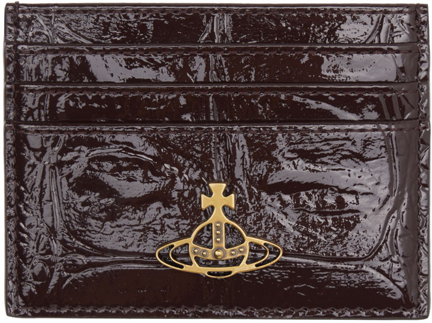 Peňaženka Vivienne Westwood Flat Card Holder Hnedá | 54030006W-L008F-, 0