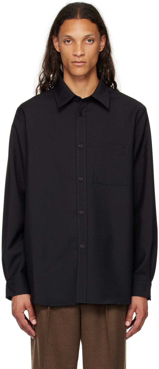 Košeľa Róhe Slim Classic Shirt Čierna | 312-19-036, 0