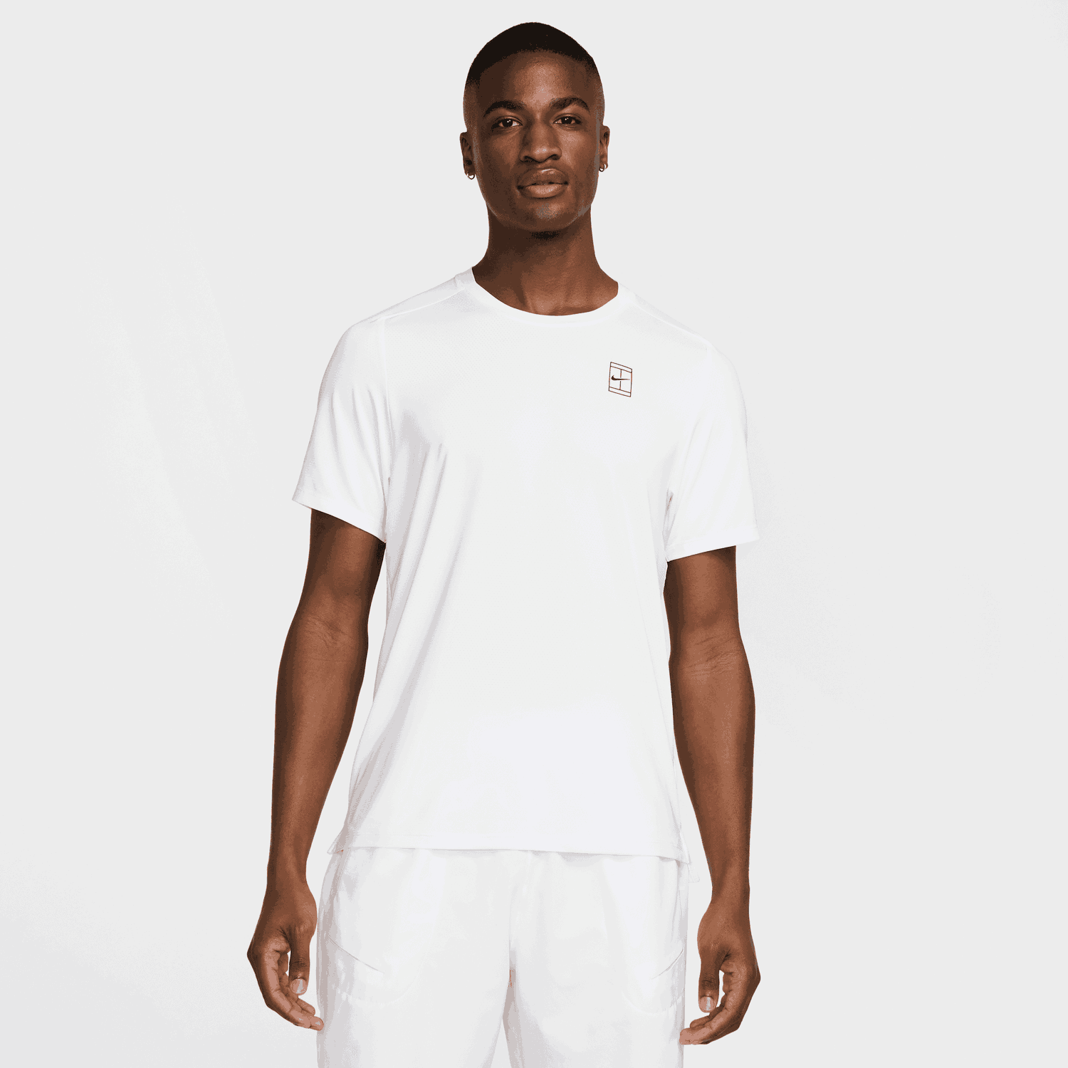 Tričko Nike NikeCourt Advantage Dri-FIT Tennis T-Shirt Biela | FZ6910-100, 0